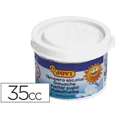 JOVI Tempera Escolar Jovi 35 ML Color Blanco