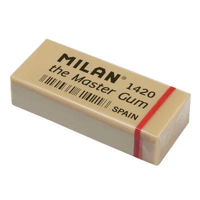MILAN Goma de Borrar Milan 1420 Master Gum Caja de 5 Unidades