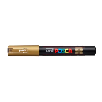 POSCA Rotulador Uni Posca 0,7 MM PC-1M Oro