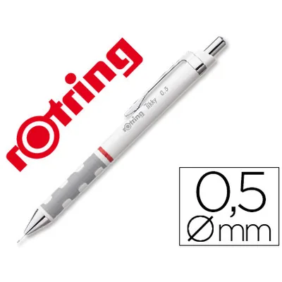 ROTRING Portaminas Rotring Tikky 0,5 MM Blanco