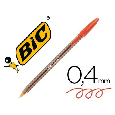 BIC Boligrafo Bic Cristal Original Tinta Roja Unidad