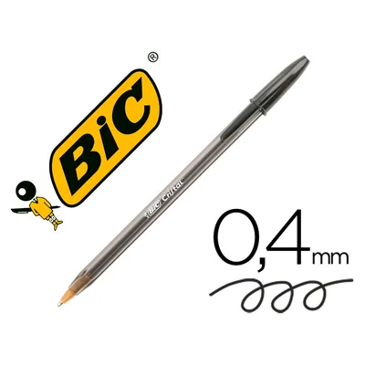 BIC Boligrafo Bic Cristal Original Tinta Negra Unidad