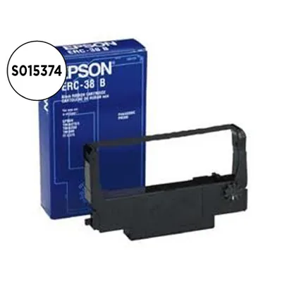 EPSON Cinta Impresora Epson Orig. TM-300/TM-U200/TM-U210/TM-375 ERC-38B Negra