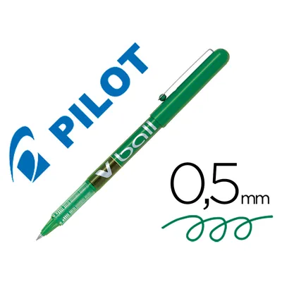PILOT Rotulador Pilot Roller V-ball Verde 0.5 MM